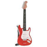 Bontempi électrique guitare rouge avec groupe de guitare