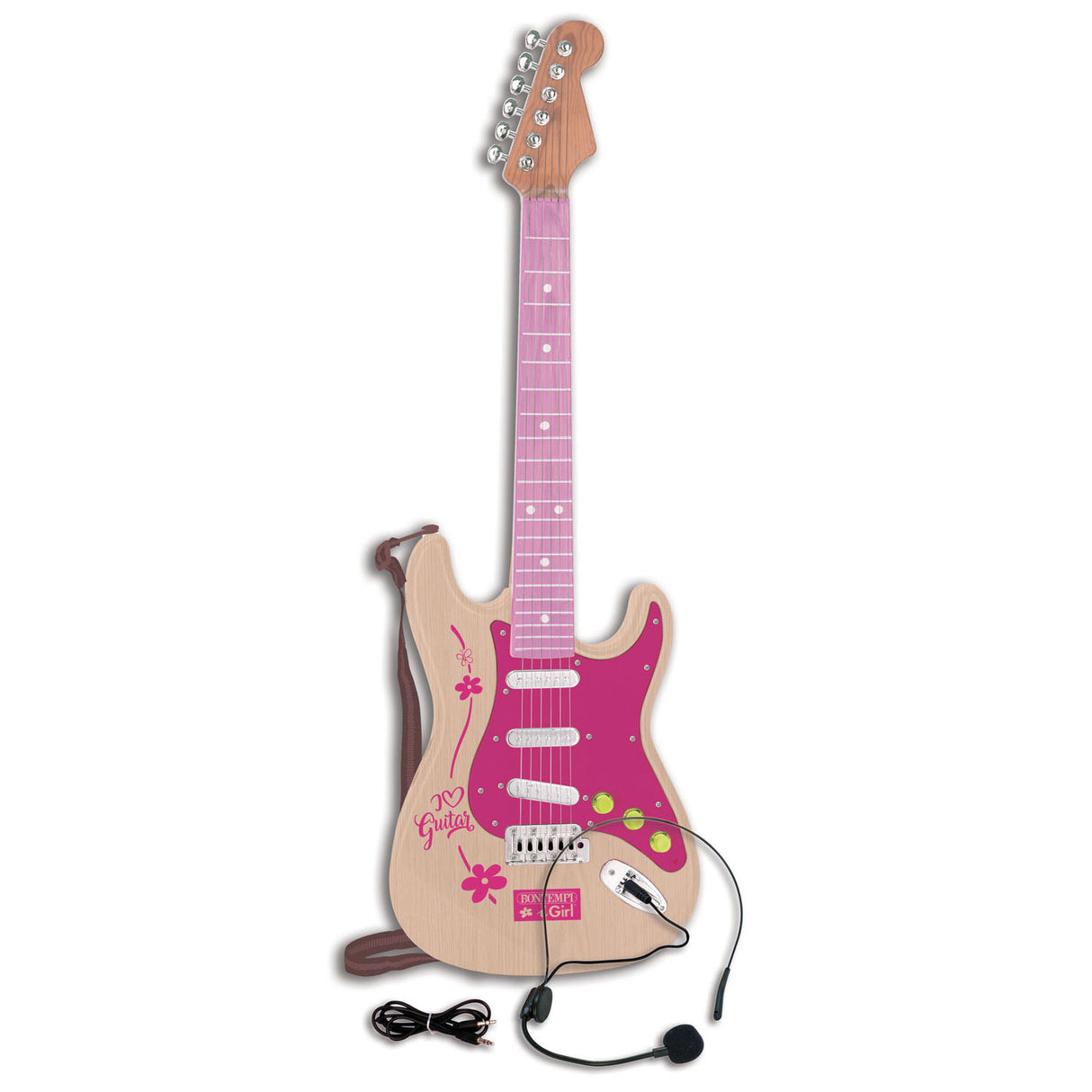 Bontempi Electric guitar pink