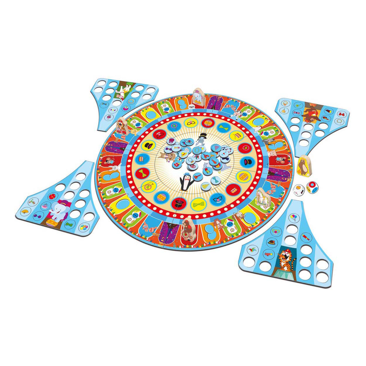 Selecta Dieren Circus Board Board Game