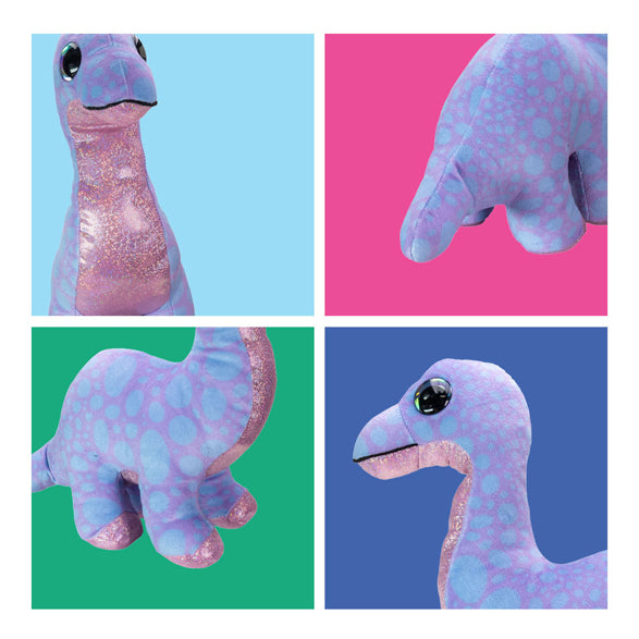 Lumo Stars Hug - Dino Brontosaur, 15cm