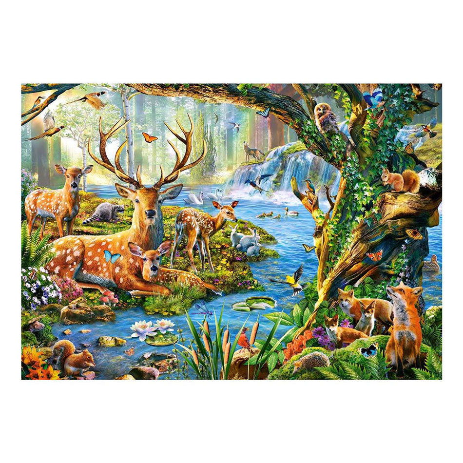Selecta Castorland puzzle vie forestière, 500 pcs.