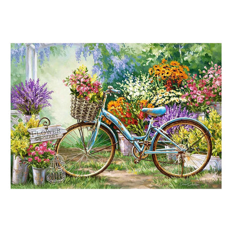 Puzzle Selecta Castorland le marché aux fleurs, 1000 pcs.