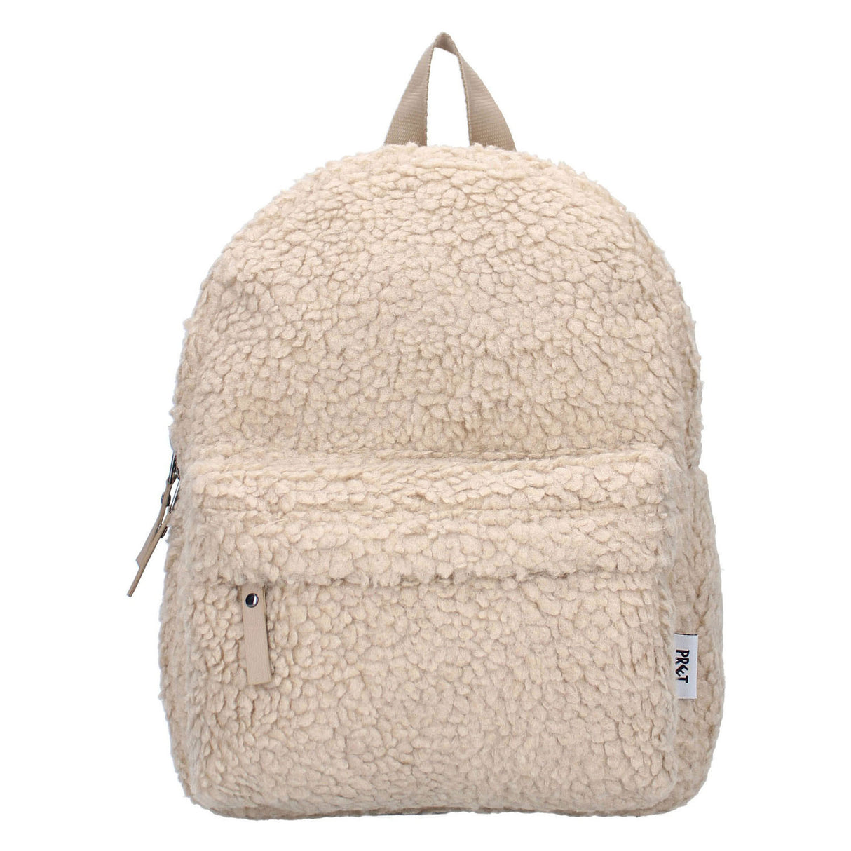 Sac à dos vadobag pret be soft et enfant en peluche beige