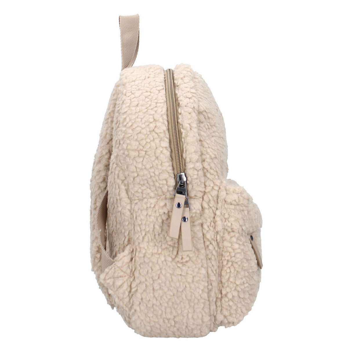 Sac à dos vadobag pret be soft et enfant en peluche beige