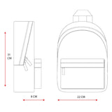 Vadobag sac à dos amusant pense pensées heureuses baleine