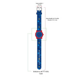 Vadobag montre patte patrouille enfants temps bleu
