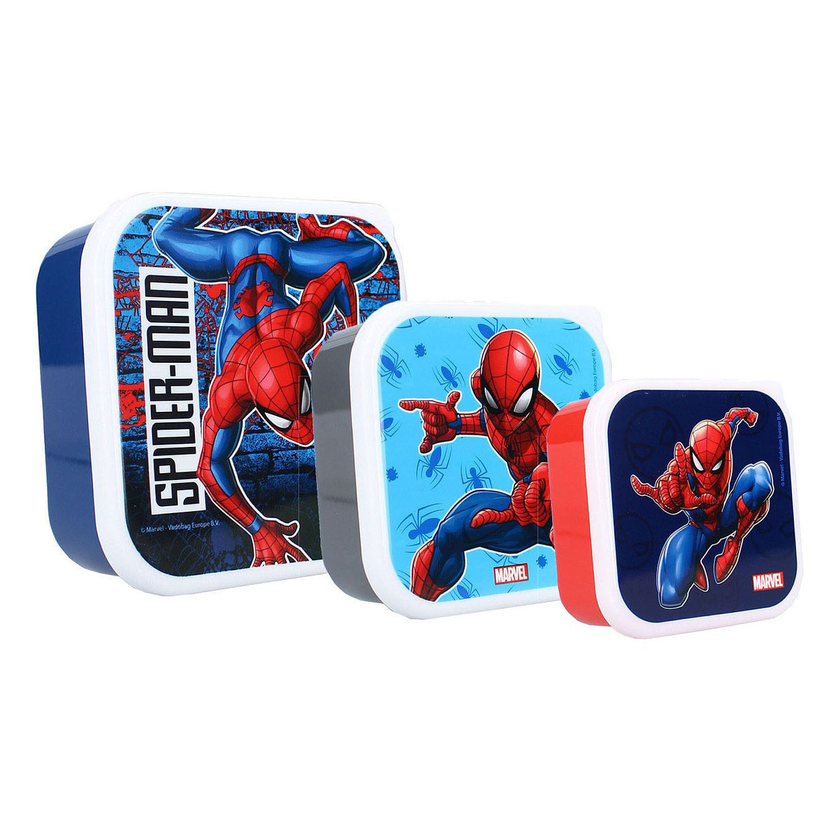 Vadobag snackbox 3in1 spider-man låt oss äta