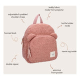 Kidzroom sac à dos porto beary excité rose