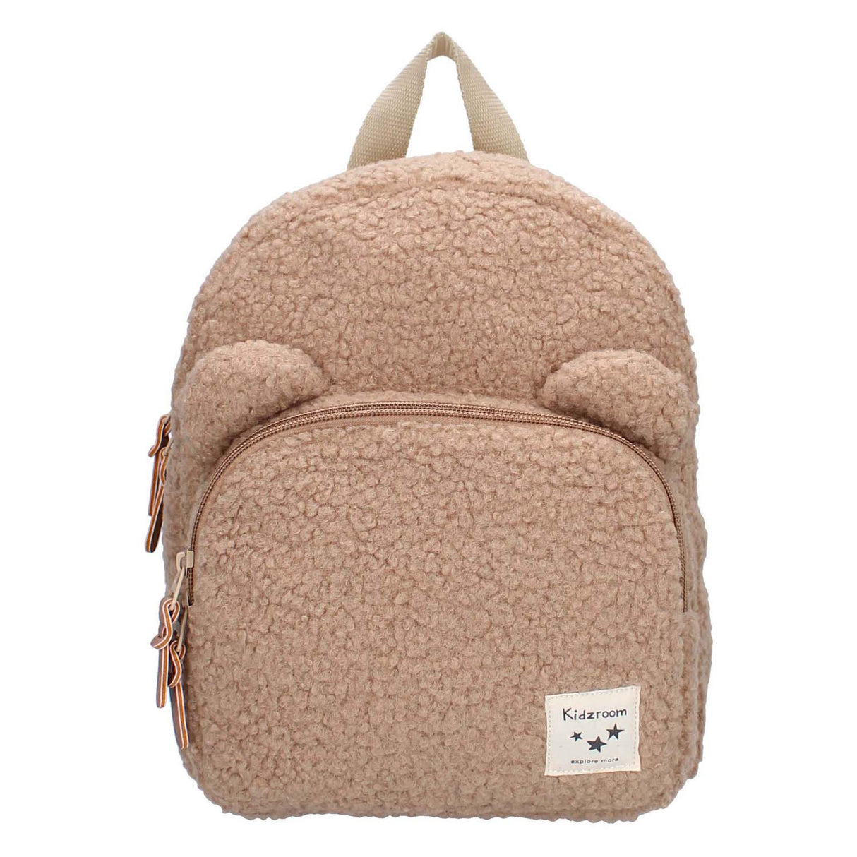 Kidzroom sac à dos porto beary excité beige