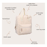 Kidzroom sac à dos berlin doux murmures beige