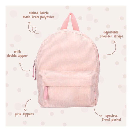 Vadobag sac à dos amusant courir autour rose