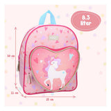 Vadobag sac à dos amusant happy go lucky licorne
