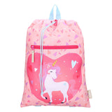 Vadobag sac de sport amusant happy go lucky licorne