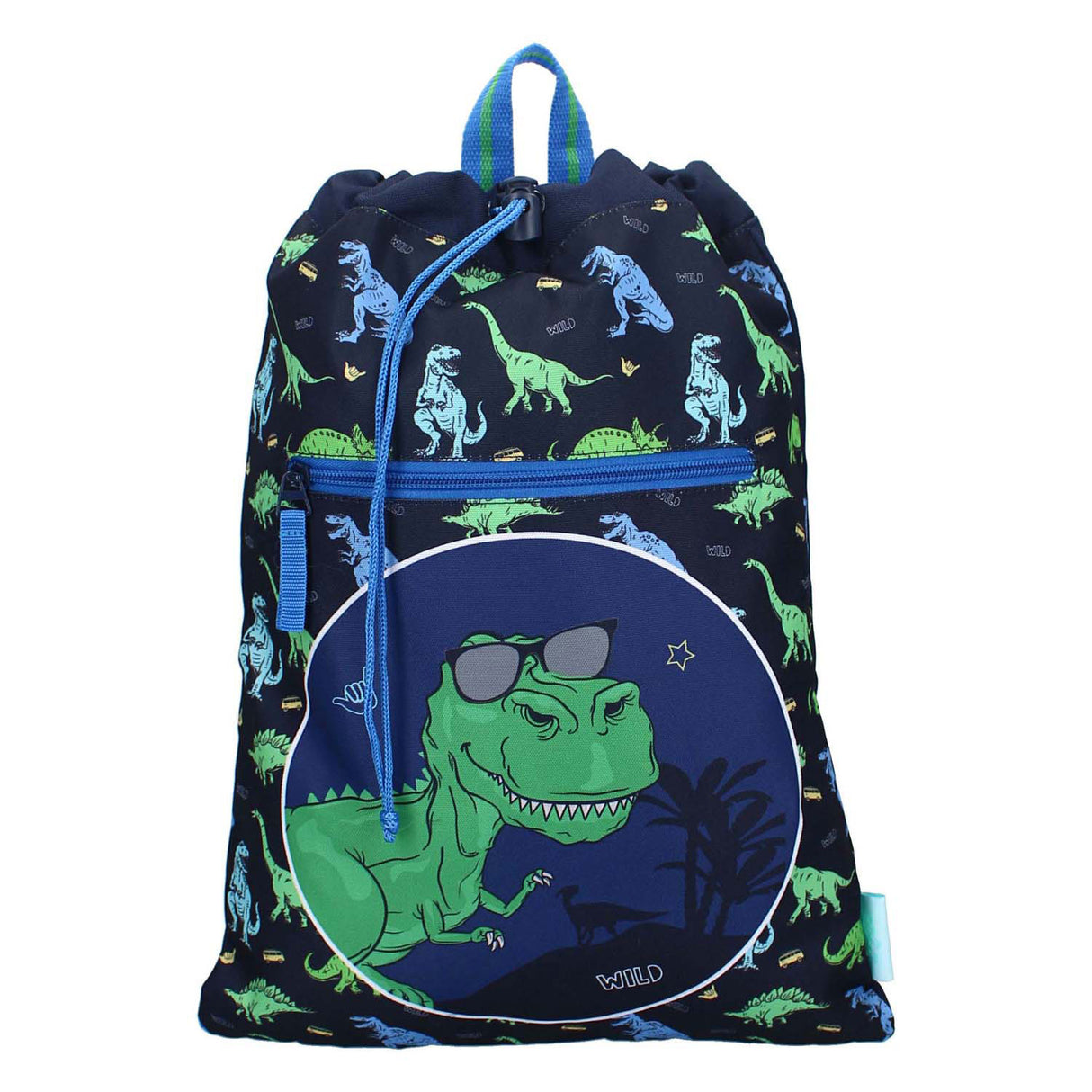 Vadobag sac de sport amusant happy go lucky dino