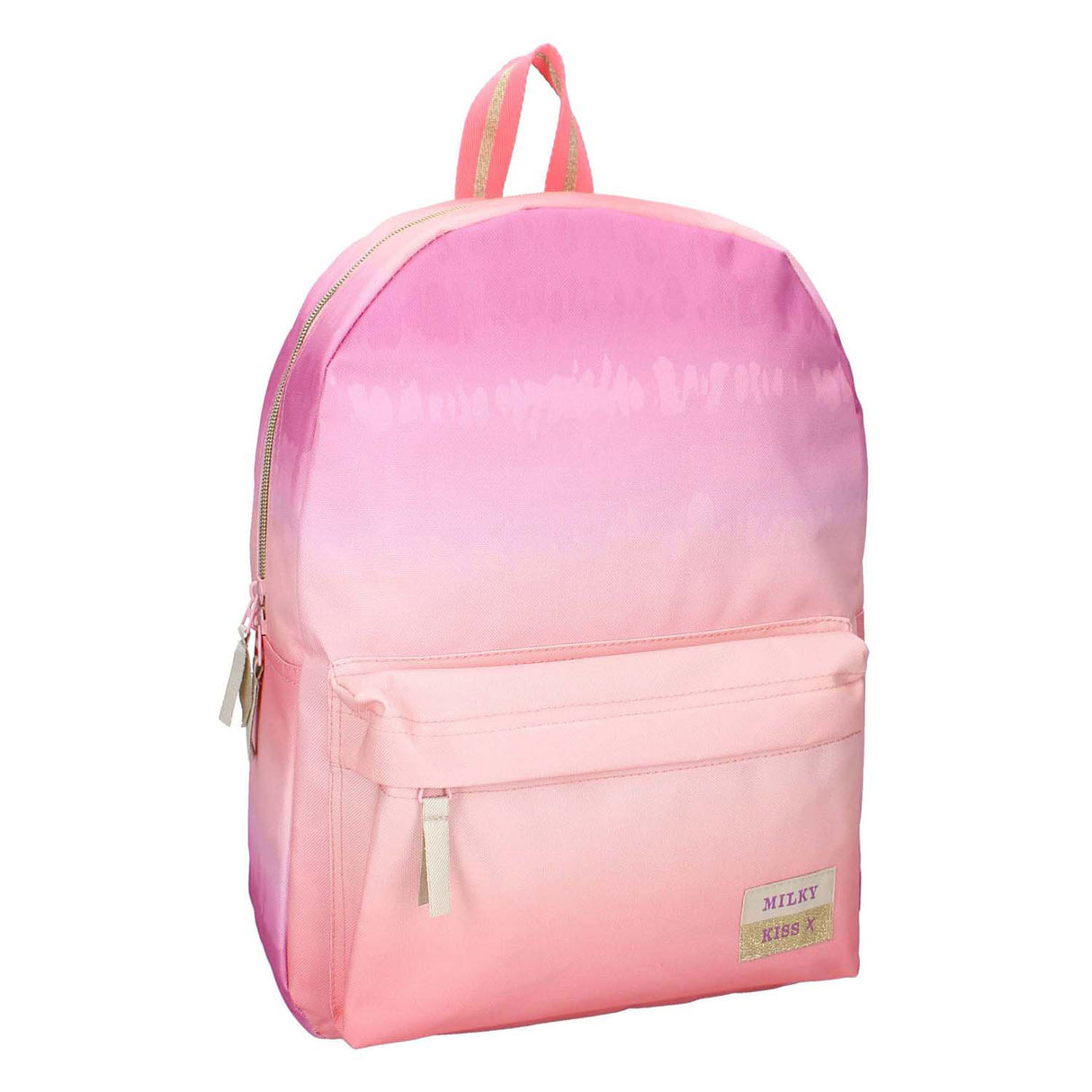 Milky Kiss sac à dos amour et rire rose