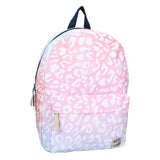 Milky Kiss sac à dos style audacieux imprimé léopard
