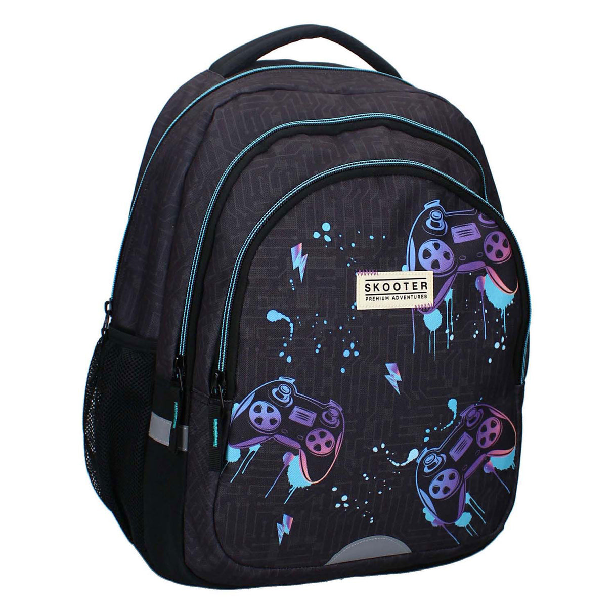 Visage de jeu de sac à dos de scooter Vadobag sur l'impression de jeu