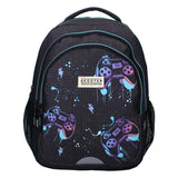 Visage de jeu de sac à dos de scooter Vadobag sur l'impression de jeu