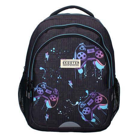 Visage de jeu de sac à dos de scooter Vadobag sur l'impression de jeu