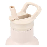 Kidzroom small talk - gobelet et gourde d'école - 350 ml - acier inoxydable - avion - beige
