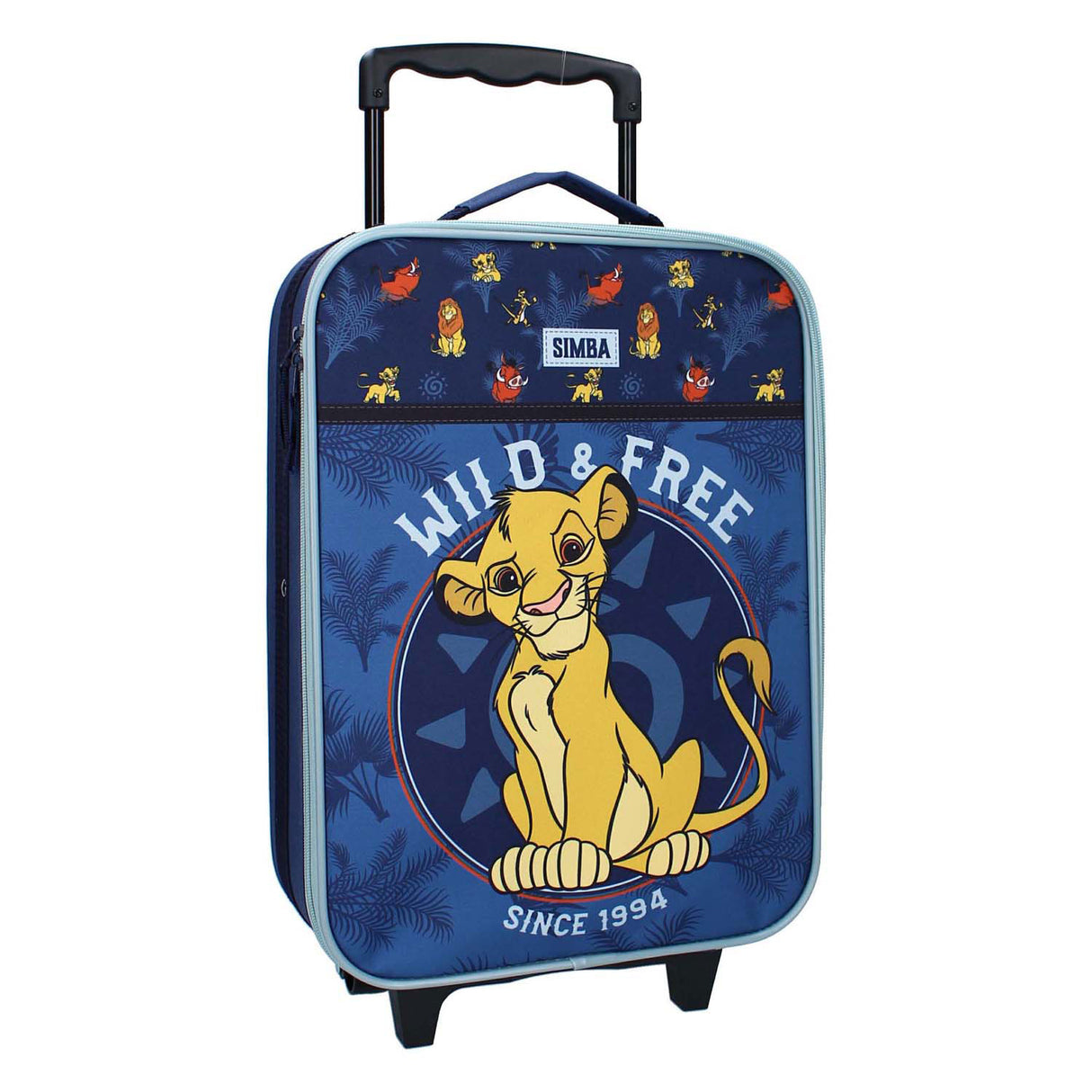 Valise trolley Vadobag le roi lion (simba) faite pour rouler