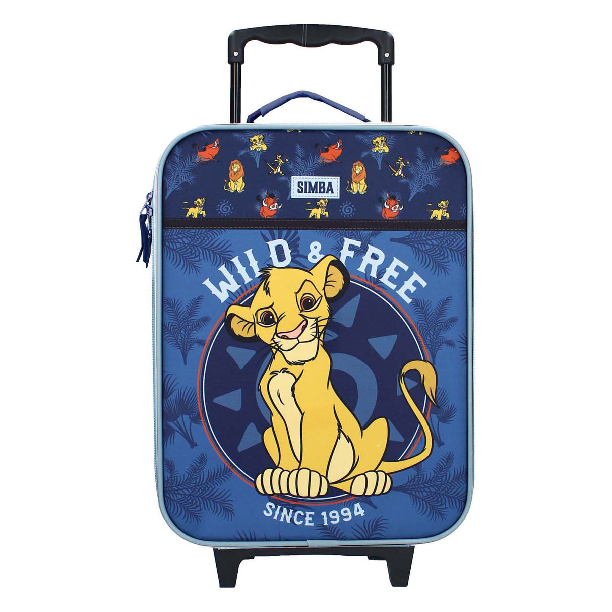 Valise trolley Vadobag le roi lion (simba) faite pour rouler