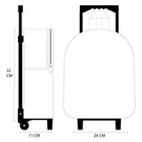 Vadobag stitch 3d sac à dos trolley grandes évasions