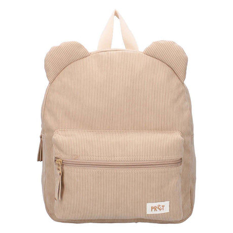 Vadobag fun sac à dos crête et rangée - oreilles d'ours beige
