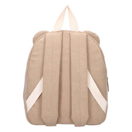 Vadobag fun sac à dos crête et rangée - oreilles d'ours beige