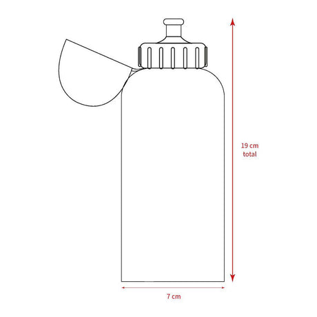 Vadobag gourde bonjour kitty aluminium 500ml