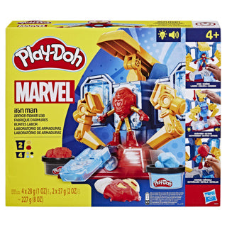 Laboratoire de fabrication d'armures Play Doh Iron Man