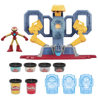 Laboratoire de fabrication d'armures Play Doh Iron Man