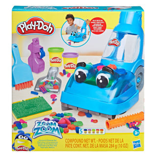 Play-doh zoom zoom aspirateur et kit de nettoyage