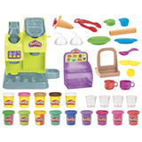 Hasbro play-doh arc-en-ciel chatoyant café ensemble de jeu - jouet créatif.