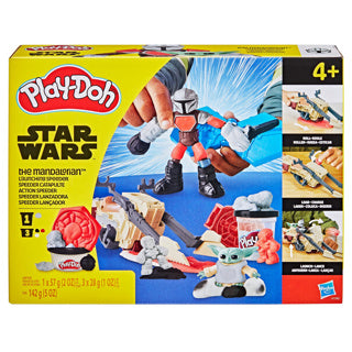Play-doh star wars le speeder mandélorien