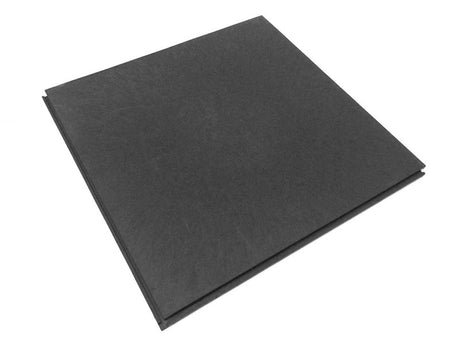 PVC floor tile 50x50x1 each black