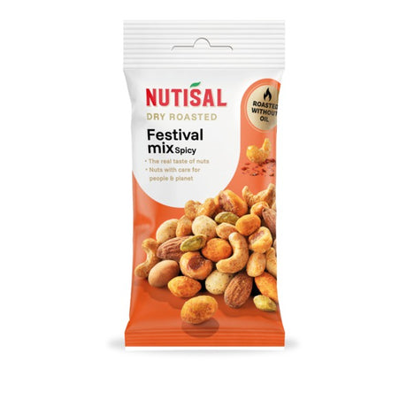 Sachet de mélange festival torréfié à sec Nutisal (14x 60 gr)