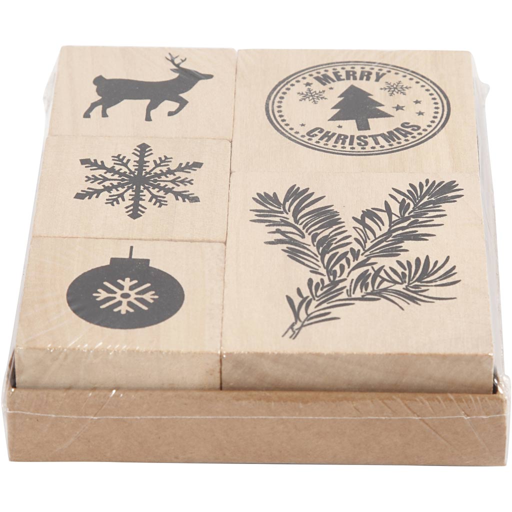 Société créative https : www.ccobby.nl stampset-christmas-5-div-1-doos