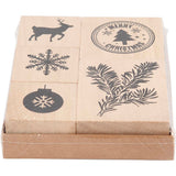Société créative https : www.ccobby.nl stampset-christmas-5-div-1-doos