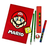 Ensemble d'écriture Undercover Super Mario, 7 pièces.