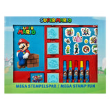 Sous couverture super mario méga jeu de tampons