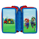 Trousse remplie 3 compartiments Undercover Super Mario