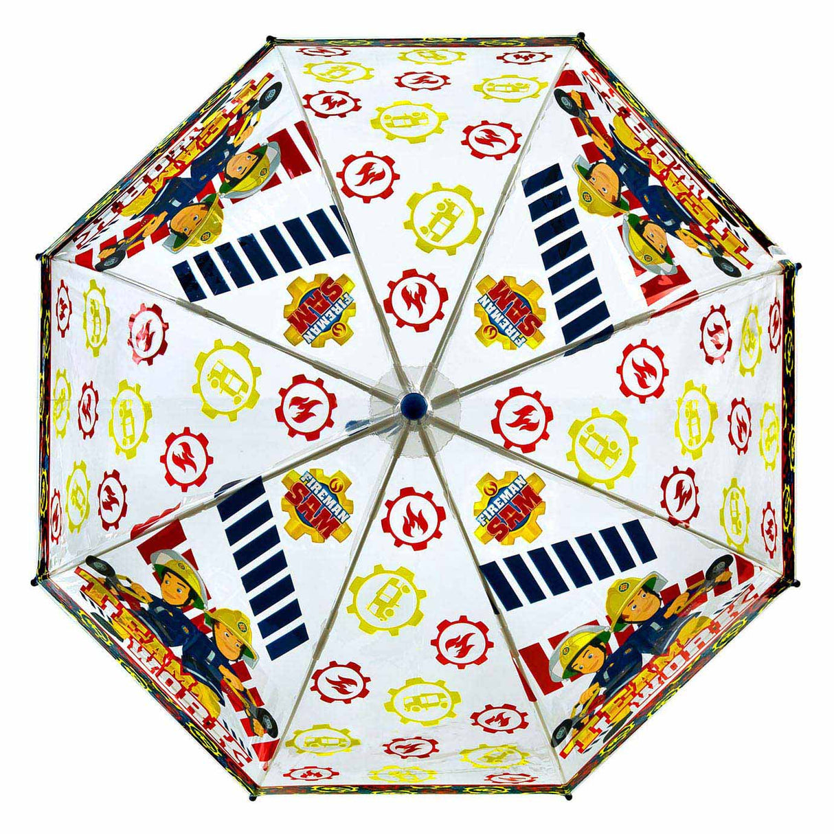 Travail de l'équipe des parapluies sous couverture