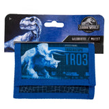 Triceratops de portefeuille du monde jurassique infiltré