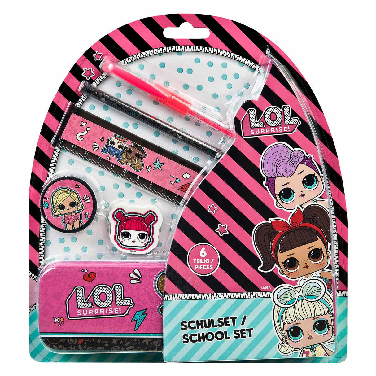 L.O.L. L.O.L Surprise School Set, 6dlg.