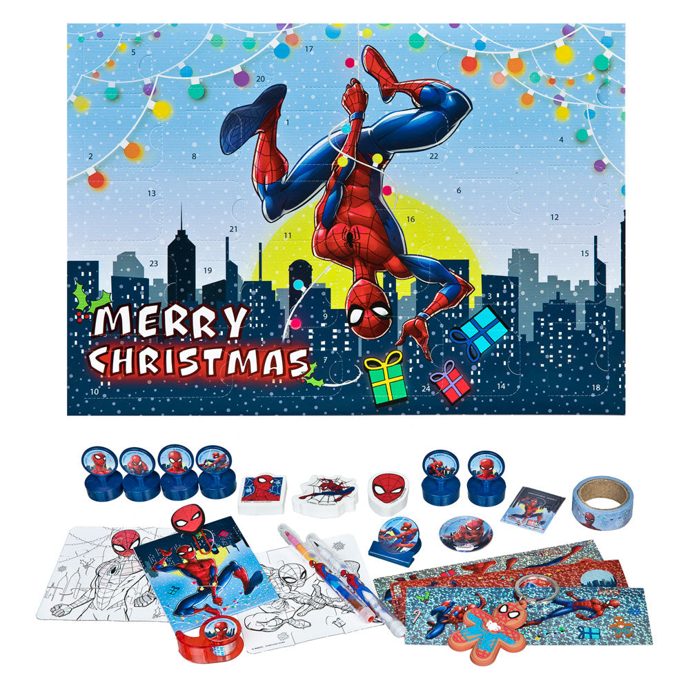 Calendario de adviento encubierto Spiderman