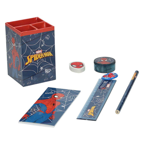 Ensemble de bureau Undercover Spiderman, 7 pièces.