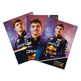 Undercover Notizbuchs Set Red Bull Racing Max Wahlung, 3st.