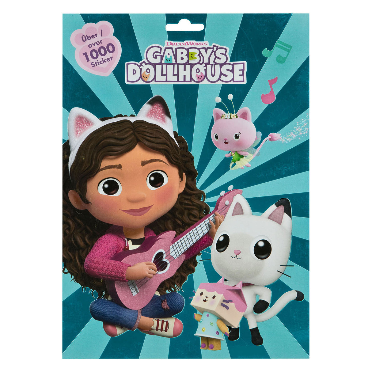 Encubierto mega etiqueta libro gabby’s dollhouse