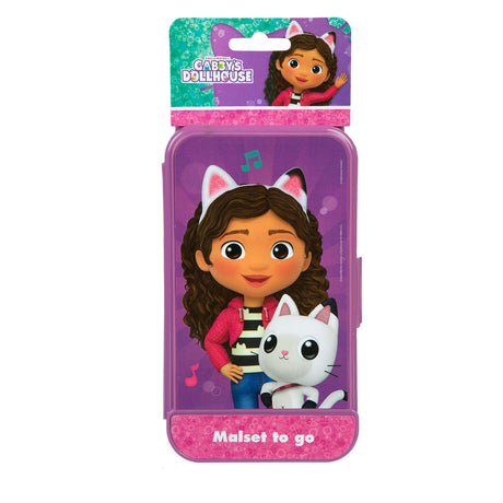 Ensemble de couleurs de voyage en couverture Gabby's Dollhouse